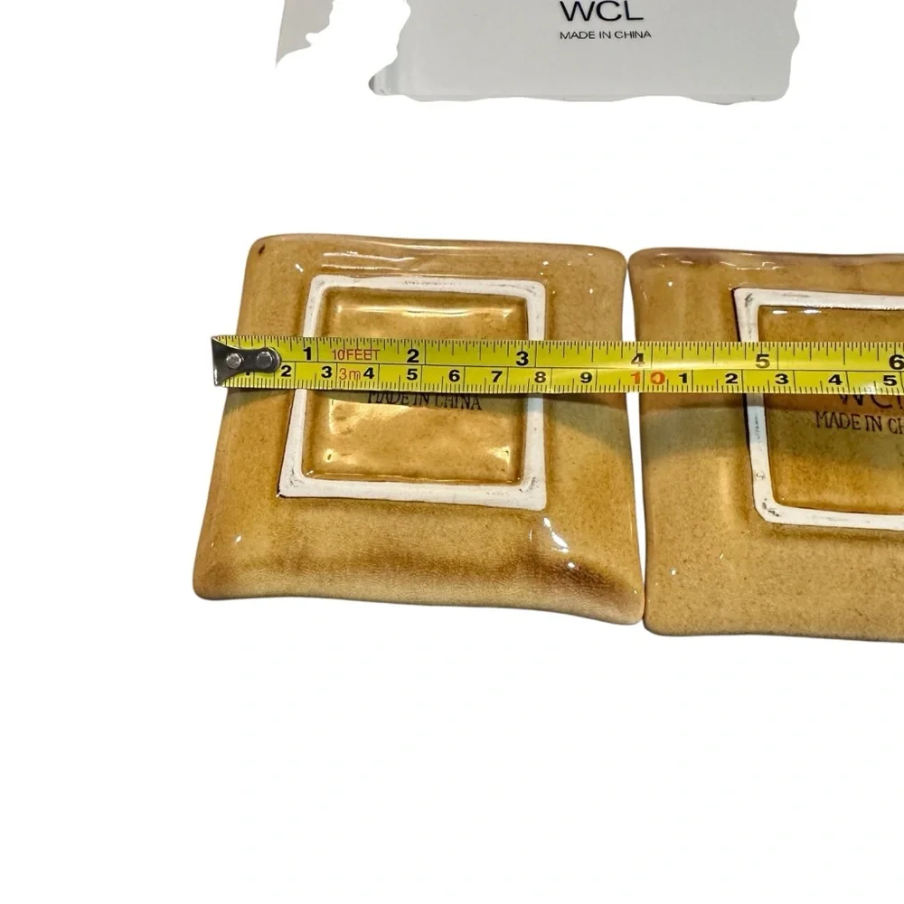 WCL Ceramic‎ Sushi & Appetizer Plate Set (3 Pieces)